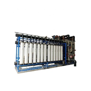 Purificador de agua de pozo subterráneo de Río 50 T/H 220V Sistema de ultrafiltración UF con motor de bomba Garantía de un año de PLC-1 - Product Image 2