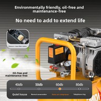 Compresseur d'air électrique à six cylindres haute pression Otus 550W-3000W avec garantie de 2 ans
