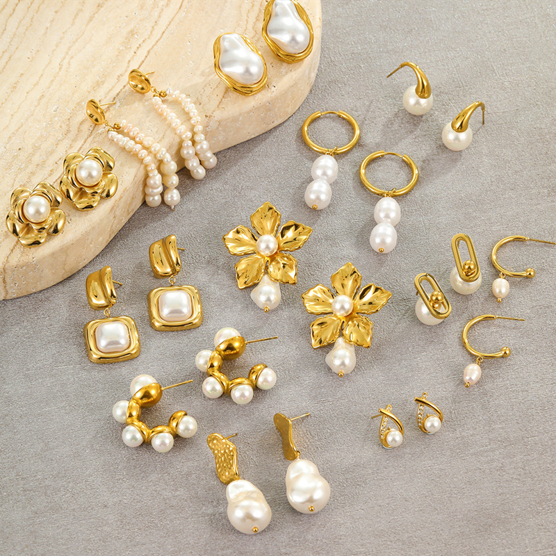 Wholesale High end 18k Gold Earrings