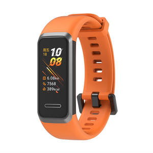 Bracelet en Silicone pour montre <span class=keywords><strong>Huawei</strong></span> <span class=keywords><strong>Band</strong></span> 4, couleur unie, bracelets de rechange - Product Image 5