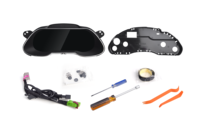 Tableau de bord numérique LCD YZ pour Audi A4 B8 A5 Q5 S4 S5 RS4 RS5, compteur de vitesse, groupe d'instruments virtuels, pièces automobiles