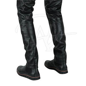 Pantalones de Cuero para Hombre, de Alta Calidad, Ligeros, de Cintura Media, Rectos, Casuales, de Color Sólido, Más Vendidos, Resistentes al Viento - Product Image 6