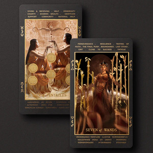 Venta al por Mayor de Cartas del <span class=keywords><strong>Tarot</strong></span> Divinatorias con Diseño Personalizado y Guía - Product Image 2