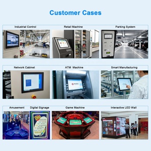 شاشة لمس سعوية 7 بوصة لـ <span class=keywords><strong>Raspberry</strong></span> <span class=keywords><strong>Pi</strong></span> 4 - واجهة USB/DVI جديدة مقاومة للماء IP65 بدقة 1024×600/1280×720 - Product Image 5