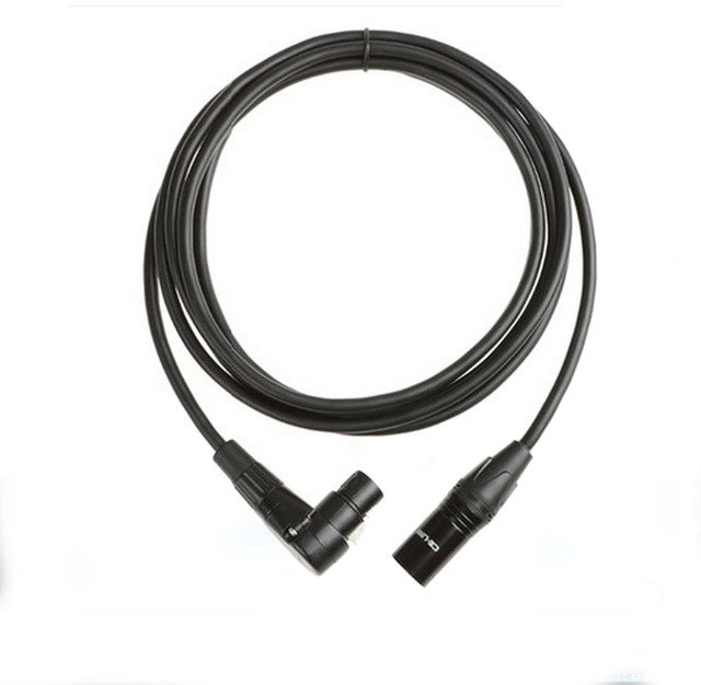 Low Noise Interference Flexible Spiral XLR to XLR Microphone Cable