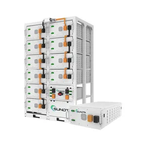 Batterie de stockage d'énergie solaire 15kwh batterie haute tension montée en rack en stock