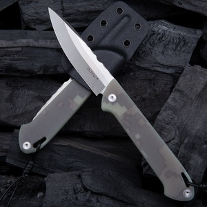 Coltello Pieghevole Tattico Stile Giapponese EDC <span class=keywords><strong>Higonokami</strong></span> con Manico in G10, Coltello da Tasca per Sopravvivenza Outdoor OEM NEWOOTZ D2FL-MC - Product Image 3
