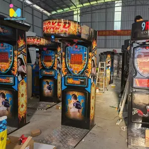 Maquina De Juego De Music De Boxeo Indoor Wall Mount Coin Operated Arcade Punch Boxing Music Game Machine