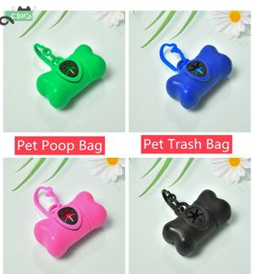 Bolsas para excrementos de perro tipo hueso, portátiles, anticaída, para recoger desechos de mascotas, venta al por mayor - Product Image 6