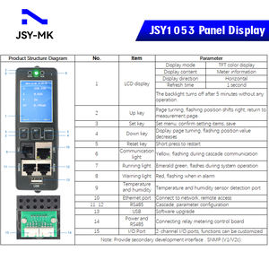 Unité intelligente de distribution de courant alternatif (PDU) TCP/IP SNMP V3 Surveillance à distance Module de compteur intelligent Cartes PCBA pour centres de données - Product Image 4