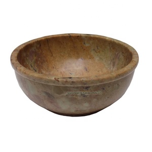 Soapstone-Quemador de incienso liso, difuminado cuenco para hecho a mano, redondo, Ritual, Palo Santo - Product Image 1