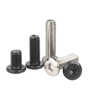 Siêu phẳng đầu Bolt M3 x 16mm inox chamfered lục giác ổ cắm vít cho lắp ráp đồ nội thất kết nối vít Kích thước Metric M4 M10 - Product Image 3