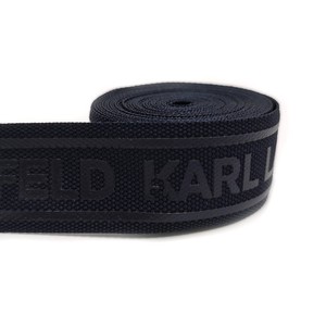 Custom Black Polyester Webbing Alphabet Printed High Tenacity <b>Bags</b> Accessory <b>Straps</b> - Product Image 2