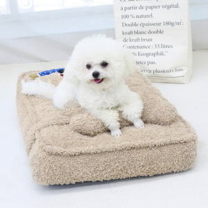 Dachshund Pet Mattress Rectangle Polyester Fiber <b>Fill</b> Hand Wash For Dog Four Seasons Use - Product Image 2