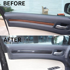 Accessoires d'intérieur et d'extérieur pour voitures, cadre de décoration en Fiber de carbone, garniture pour Chrysler <span class=keywords><strong>300c</strong></span> 300 2015 — 2021 - Product Image 5