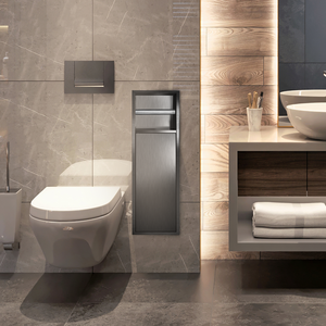 <span class=keywords><strong>Niche</strong></span> murale de douche pour salle de bain, fabrication OEM ODM, SUS304, facile à installer, rangement pour brosse de toilette, niches murales intégrées - Product Image 6