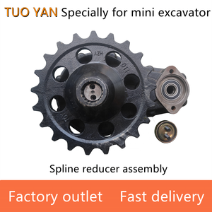 Snelle Levering Mini Graafmachine Spline Reducer Assemblage Reductie Doos Bouwmachines Onderdelen Reductie Versnellingsbak Reductie G - Product Image 5