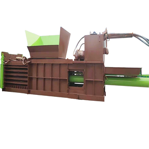 Máquina empacadora hidráulica automática usada <span class=keywords><strong>Prensa</strong></span> de balas horizontal de amarre automático <span class=keywords><strong>para</strong></span> basura OCC Papel de desecho <span class=keywords><strong>Cartón</strong></span> Paja <span class=keywords><strong>Plástico</strong></span> Pet - Product Image 1