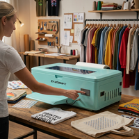 Impresora DTF EraSmart de UAS Warehouse, Máquina de Transferencia Directa a Película para Impresión de Camisetas con Tinta Blanca