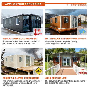 <span class=keywords><strong>Casa</strong></span> Container Espandibile da 20 Piedi con Servizio Completo e Check-in, Tutto Incluso per la Tua Famiglia - Product Image 4