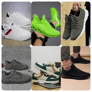 Chaussures de sport pour hommes en liquidation, chaussures décontractées respirantes, chaussures tendance, vente en gros sur place - Product Image 1