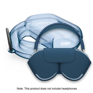 2021 nouveau casque Transparent couverture Simple Collection sac résistant à la pression anti-rayures casque étui pour Airpods <span class=keywords><strong>Max</strong></span> - Product Image 3