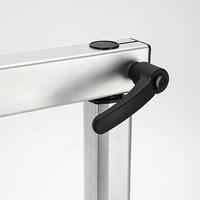 Pied de Table amovible pour camping-car, accessoires détachables, hauteur réglable en alliage d'aluminium, Rotation de 360 degrés pour les Yachts, camping-car et camping-car