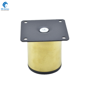 Vente en gros 60mm <span class=keywords><strong>Bruss</strong></span> Armoires de cuisine en métal doré Pieds de meubles - Product Image 2