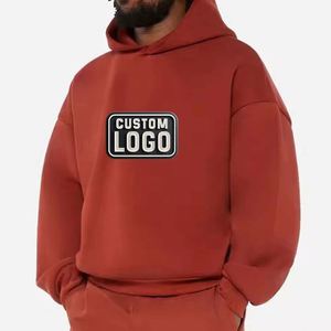 Sudaderas con Capucha para Hombre, Gruesas, 600 g/m², Personalizadas, de Algodón, con Forro Polar, Estilo Urbano, Holgadas, para Invierno - Product Image 6