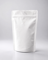 Sachet d'emballage imprimé sur mesure, pochette verticale refermable avec fermeture éclair pour framboises lyophilisées, snacks aux fruits, marque privée