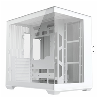 Prix usine Gaming PC Case Ordinateur de bureau Gaming ATX Case Wide Cube Computer Case Towers Double Chamber PC Cabinet