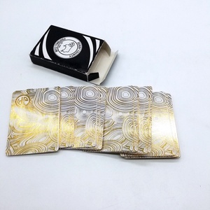 Naipes de plástico Premium redondos personalizados de alta calidad diseño personalizado marketing personalizable Fournier naipes franceses - Product Image 2