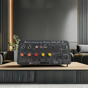 Papan Amplifier daya tinggi untuk mobil, Amplifier 12V/24V/220V rumah, Subwoofer HI-FI kekuatan Bass Amp USB Remote kontrol Bluetooth 5.3