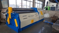 Machines à rouleaux automatisées W12 Tôle Cnc Rouleaux de pliage Machine à rouler les plaques à 4 rouleaux