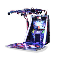 Machine de danse à monnayeur HUIXING TWC-001-A de haute qualité, 220V, prise universelle, nouveaux jeux vidéo musicaux d'arcade à vendre