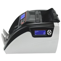 Compteur de billets 5800D UV 3MG avec écran LCD, machine de comptage multi-devises, détecteur de faux billets pour XOF/XAF, compteur haute précision