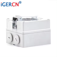 IGERCN industriel 3 broches plates 13A prise de courant prise murale étanche BS en plastique standard QSM PC 5 ans de durée de vie utilisée IP66