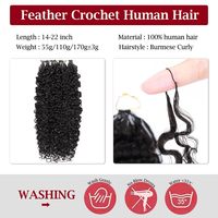 Venta al por Mayor de Cabello Humano 100% Hecho a Mano, Cabello Humano Rizado Tipo Pluma para Instalación Invisible