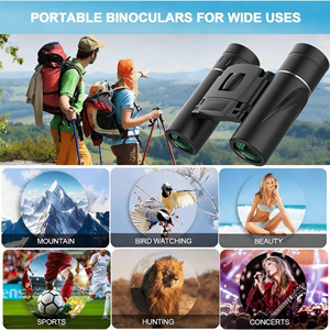 Binoculares Compactos de Alta Calidad en Oferta, Binoculares Plegables de Largo Alcance, Pequeños y Portátiles, con Visión Óptica para Camping y Pesca - Product Image 5
