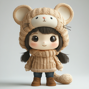 مخصص من الشركة المصنعة لعبة صغيرة ثلاثية الأبعاد فن لطيف فتاة جميلة PVC شخصيات عمل الفينيل - Product Image 2