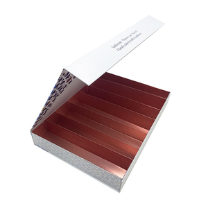 Custom <b>Square</b> Shaped Food Paper Packaging Storage Box for Kids' Holiday Candy for Cookies Chocolate Matt Lamination Embossing - Product Image 3