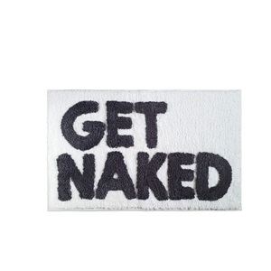 Alfombra de baño con mechones personalizada de diseño de marca OEM, bonita alfombra de ducha divertida y absorbente lavable de microfibra para apartamento - Product Image 1