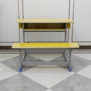 Meubles scolaires, table <span class=keywords><strong>d</strong></span>'école en bois double pour élèves, <span class=keywords><strong>banc</strong></span> et bureau pour l'école - Product Image 5
