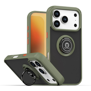 เคสโทรศัพท์มือถือ KINGSOUL OEM หรูหรา ผลิตจาก TPU พร้อมที่จับนิ้วแม่เหล็กโลหะ งานเคลือบอีพ็อกซี่ สีสันปรับแต่งได้ ป้องกันรอยนิ้วมือ สำหรับรถยนต์ - Product Image 3