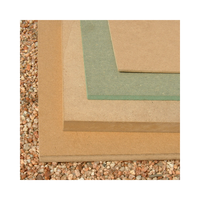 MDF vert imperméable, résistant à l'humidité, mélamine E1, design moderne, épaisseur 12 mm, qualité supérieure