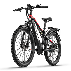 มอเตอร์ฮับหลังไร้แปรงถ่าน YG90 สำหรับจักรยานเสือภูเขาไฟฟ้า E-MTB ราคาโรงงาน ระบบกันสะเทือนเต็มรูปแบบ จักรยานเสือภูเขาไฟฟ้าลงเขาแบบไฮดรอลิก แบตเตอรี่ลิเธียม YG90B - Product Image 5