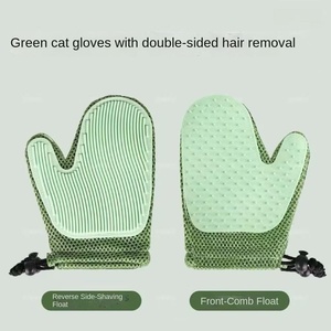 Gants auto-nettoyants portables en polyester de luxe pour enlever les poils de <span class=keywords><strong>chien</strong></span>, brosse anti-poils et collecteur de poils d'animaux - Product Image 6