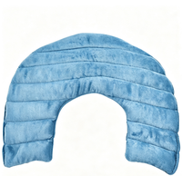 Coussin chauffant lesté en coton pour micro-ondes, aromathérapie, thérapeutique, pour le cou et les épaules