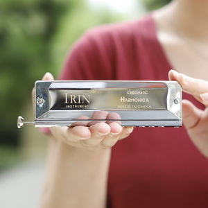 Armónica Cromática Profesional de 16 Orificios con Estuche y Paño de Limpieza, Gran Oferta <span class=keywords><strong>2022</strong></span> - Product Image 4