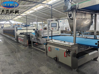 Ligne de production automatique de biscuits et de gâteaux Skywin, machine d'emballage, haute efficacité, acier inoxydable 304, capacité de 100 à 1000 kg/h